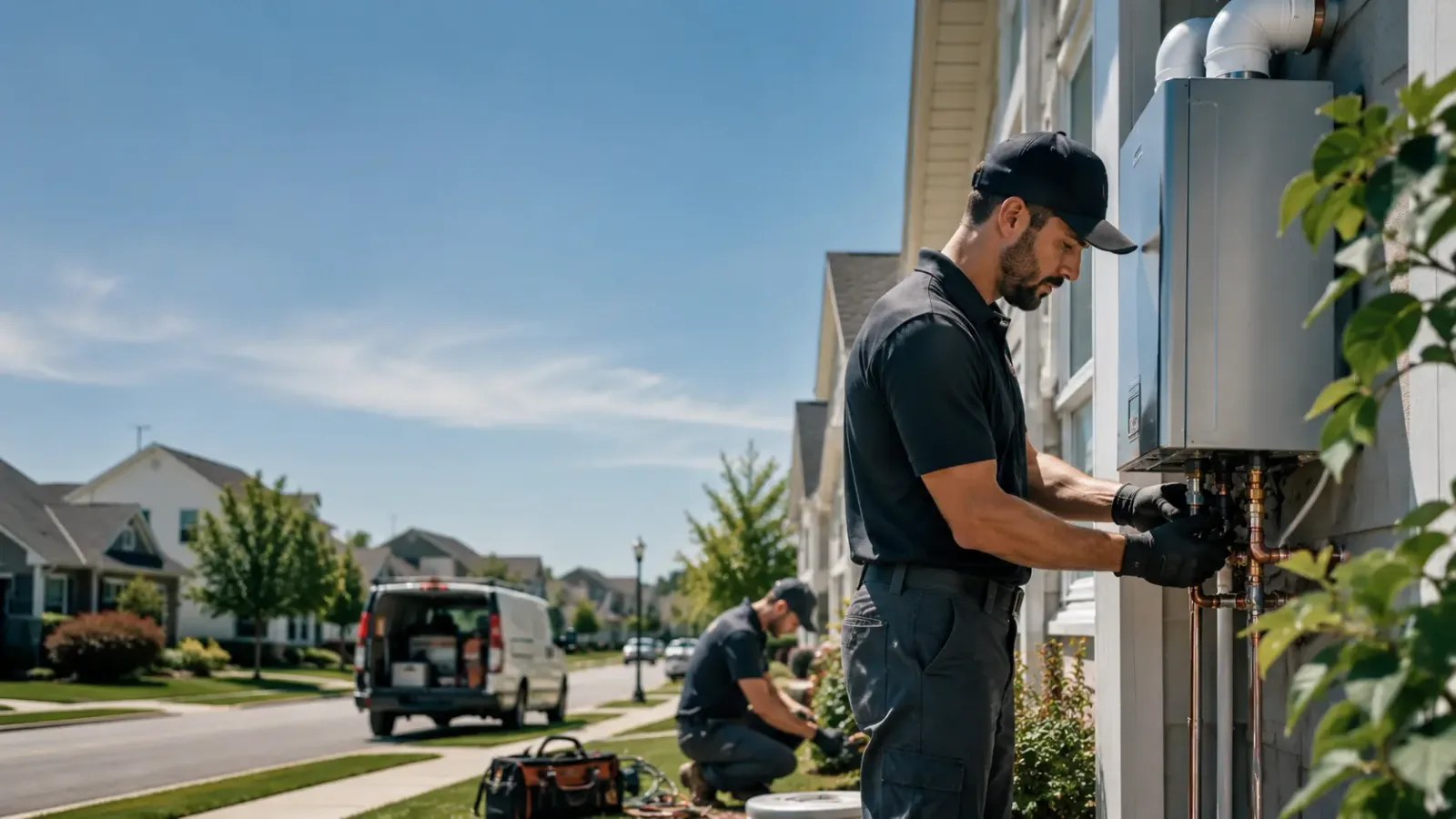 Tankless Water Heater Installation in Rolesville, NC